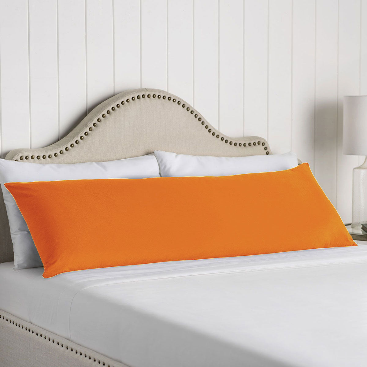 Artex 100% Cotton Body Pillowcase Orange Tristar Online