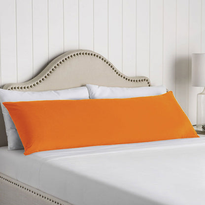 Artex 100% Cotton Body Pillowcase Orange Tristar Online