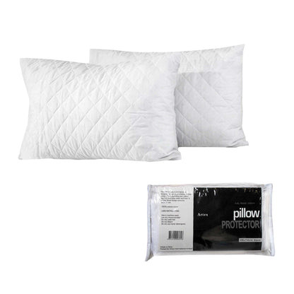 Artex Pair of Cotton Standard Pillow Protectors Tristar Online
