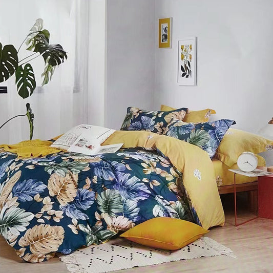 Botanical House 100% Cotton Reversible Quilt Cover Set King Tristar Online
