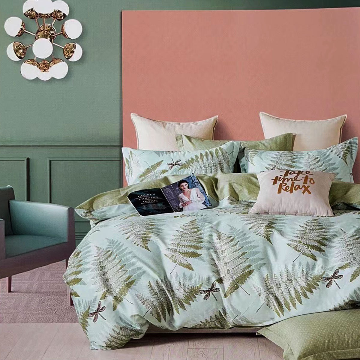 Echuca House 100% Cotton Reversible Quilt Cover Set King Tristar Online