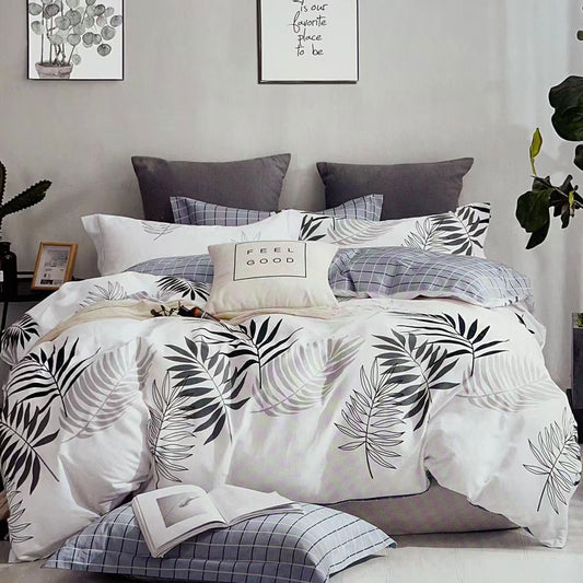 Fernwood 100% Cotton Reversible Quilt Cover Set Queen Tristar Online