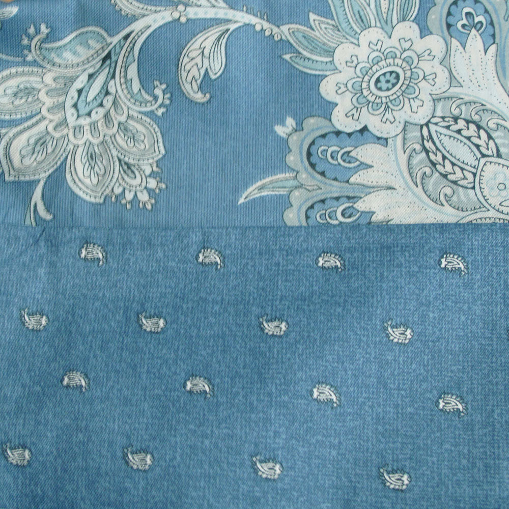 250TC Oliver Cotton Reversible Quilt Cover Set Queen Tristar Online