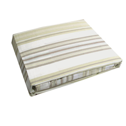 Jason Stripes 100% Cotton Sheet Set Single Tristar Online