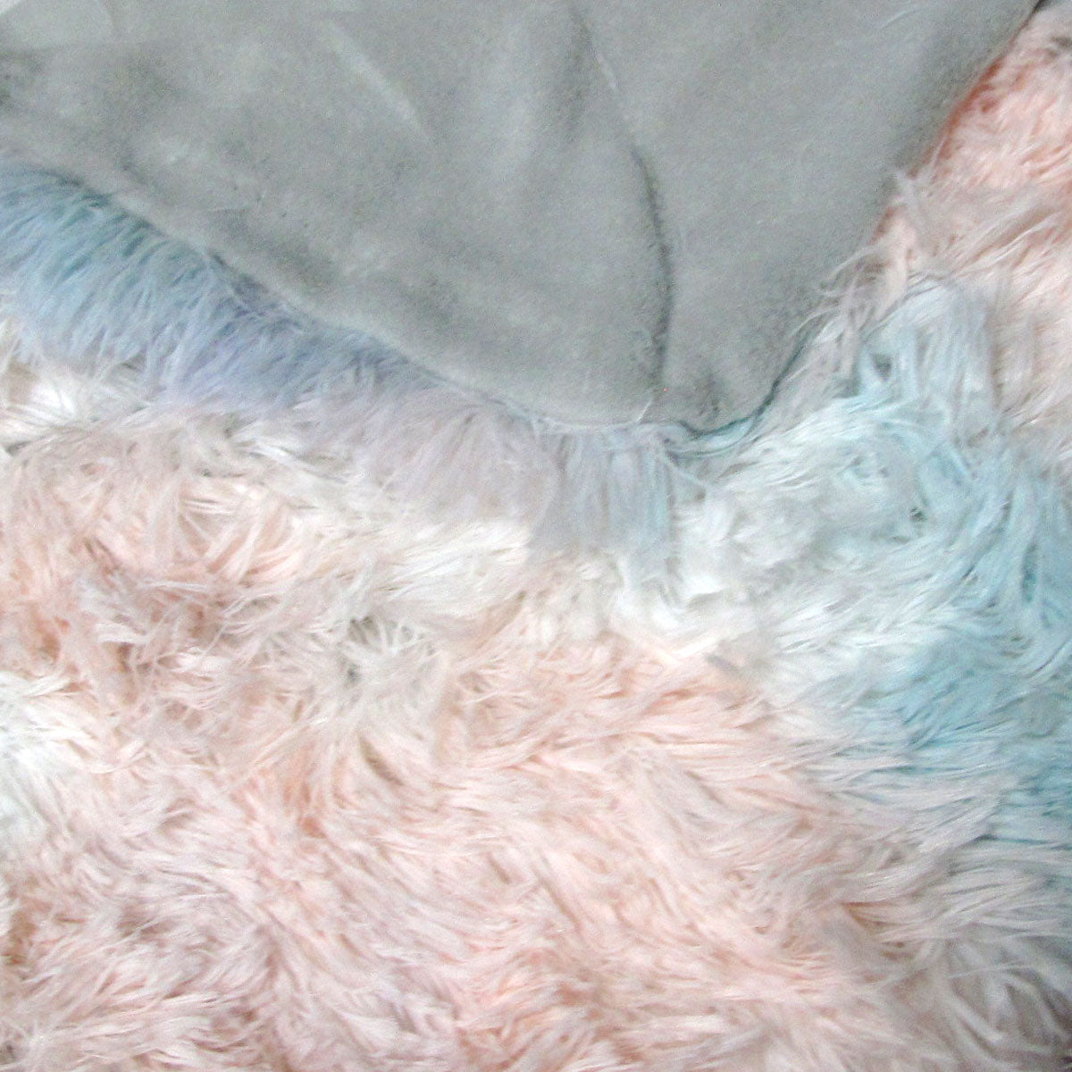 Finley Multi Colour Collection Shaggy Throw Rug 127 x 152cm Pastel Hues Tristar Online