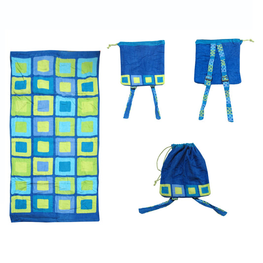 Kids Beach Towel N Bag Cubes Tristar Online