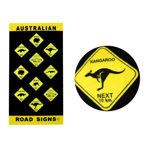 Aussie Road Signs Cotton Beach Towel 75 x 150 cm Tristar Online