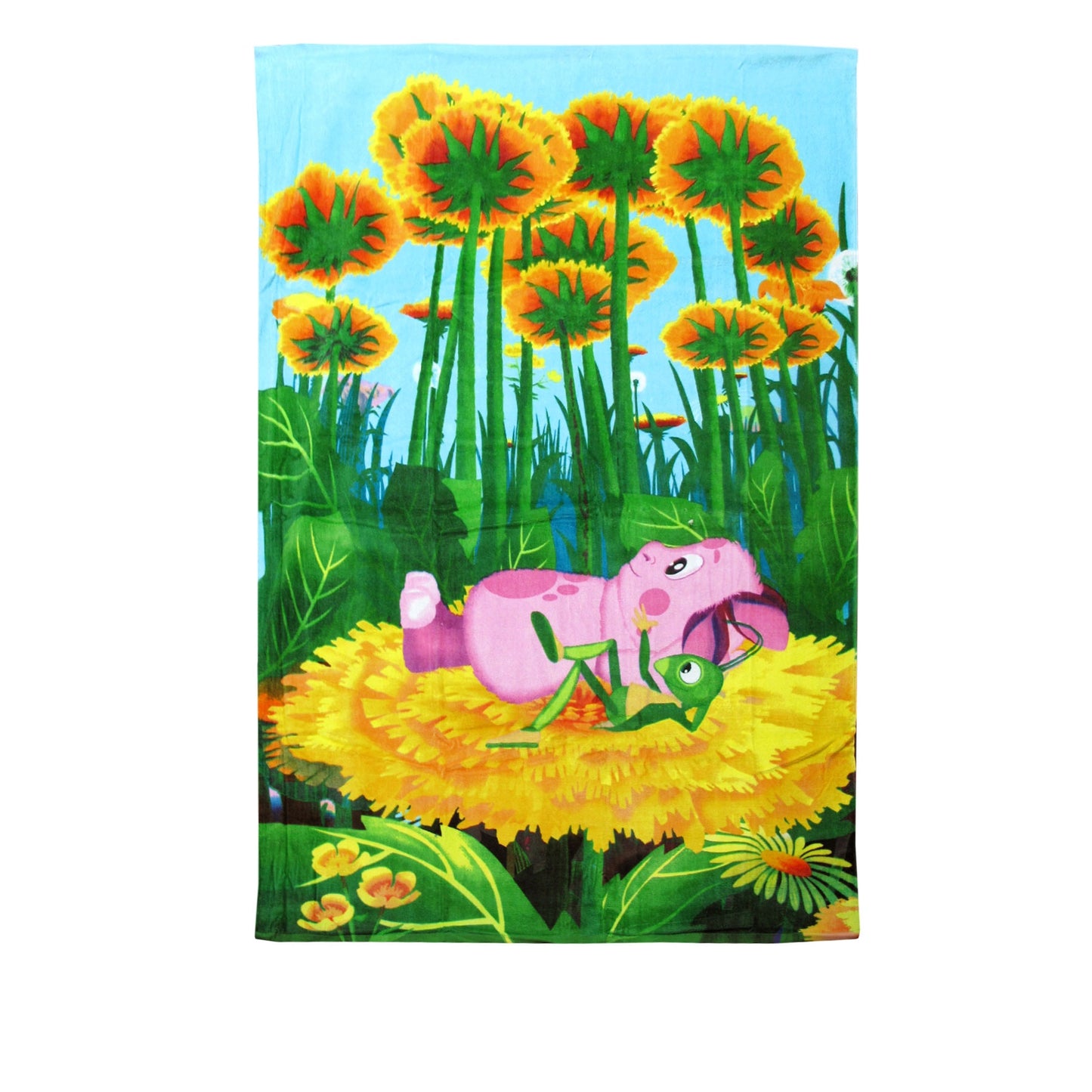 The Adventure of Luntik Beach Towel Rest on Flowers Tristar Online