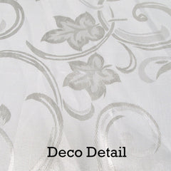 Deco White Luxury Jacquard Tablecloth 150 x 220 cm Tristar Online