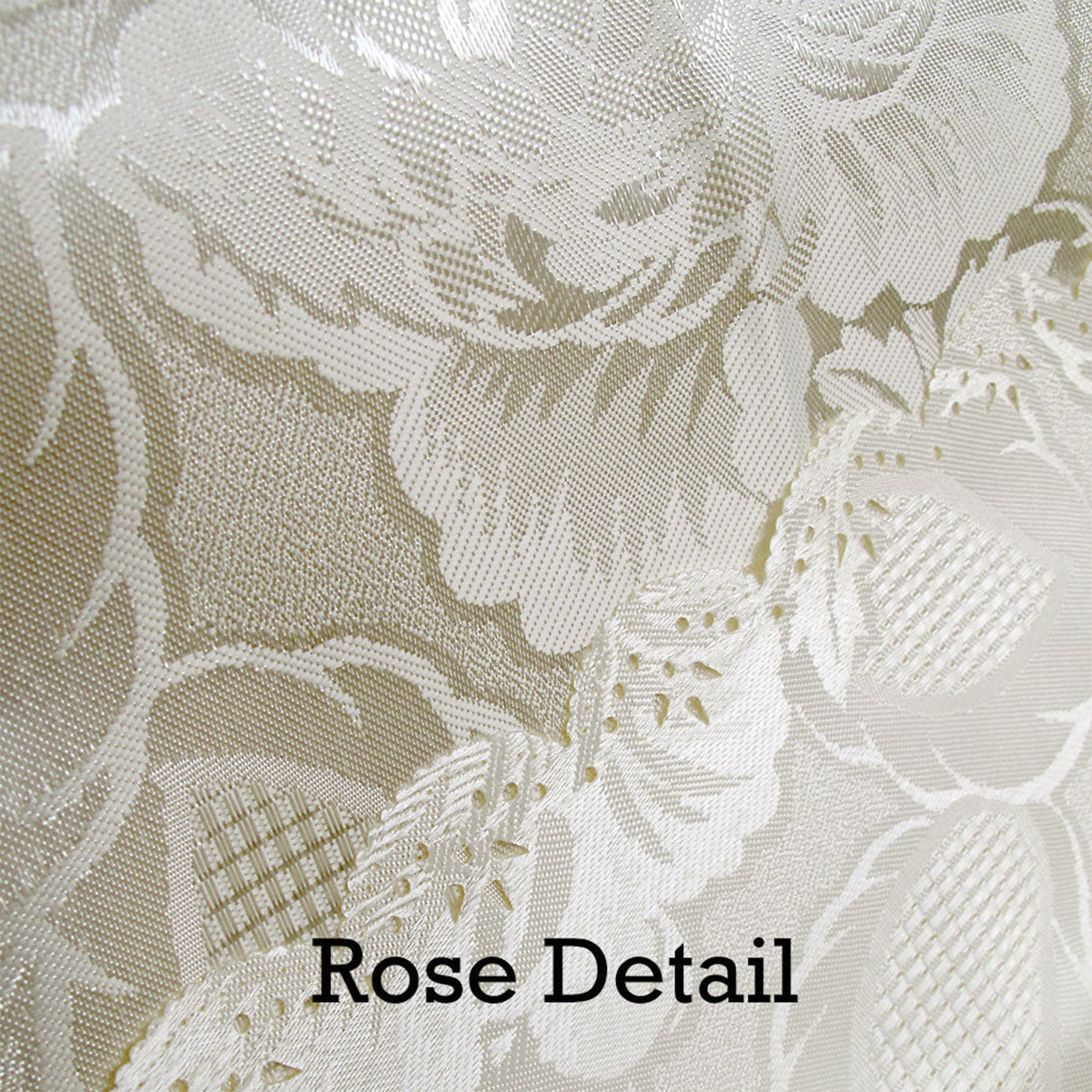 Rose Ecru Luxury Jacquard Tablecloth 150 x 270 cm Tristar Online