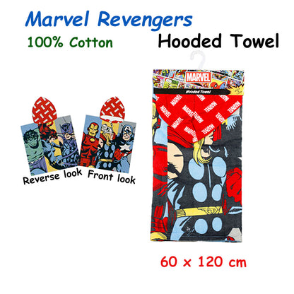 Caprice Marvel Revengers Cotton Hooded Licensed Towel 60 x 120 cm Tristar Online
