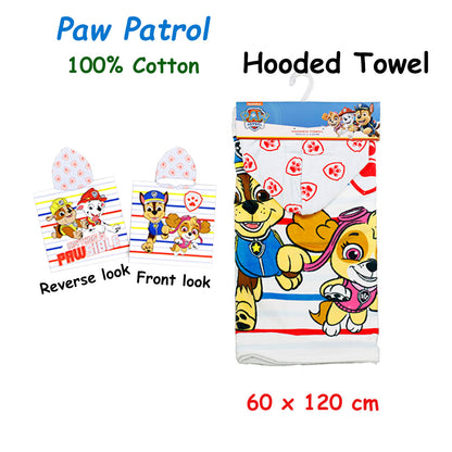 Caprice Paw Patrol Cotton Hooded Licensed Towel 60 x 120 cm Tristar Online