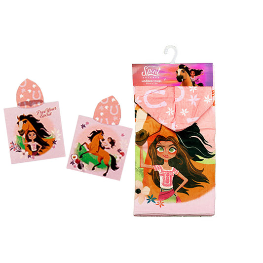 Caprice Spirit Untamed Cotton Hooded Licensed Towel 60 x 120 cm Tristar Online