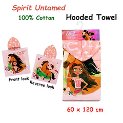 Caprice Spirit Untamed Cotton Hooded Licensed Towel 60 x 120 cm Tristar Online