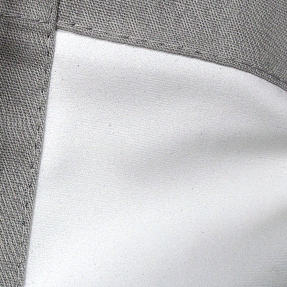 Designers Choice Pair of Linen Cotton Coated Eyelet Curtains Natural 140 x 213cm Tristar Online