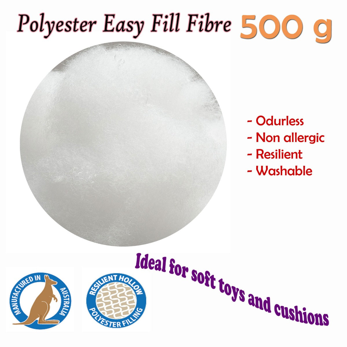 Easyrest Easy Fill Fibre 500 gram Tristar Online