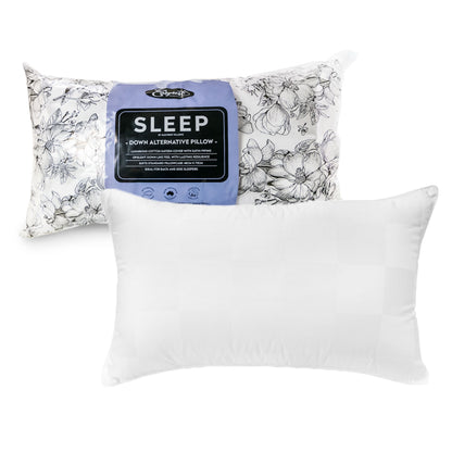 Easyrest Sleep Down Alternative Standard Pillow Suits Back Sleeper Tristar Online