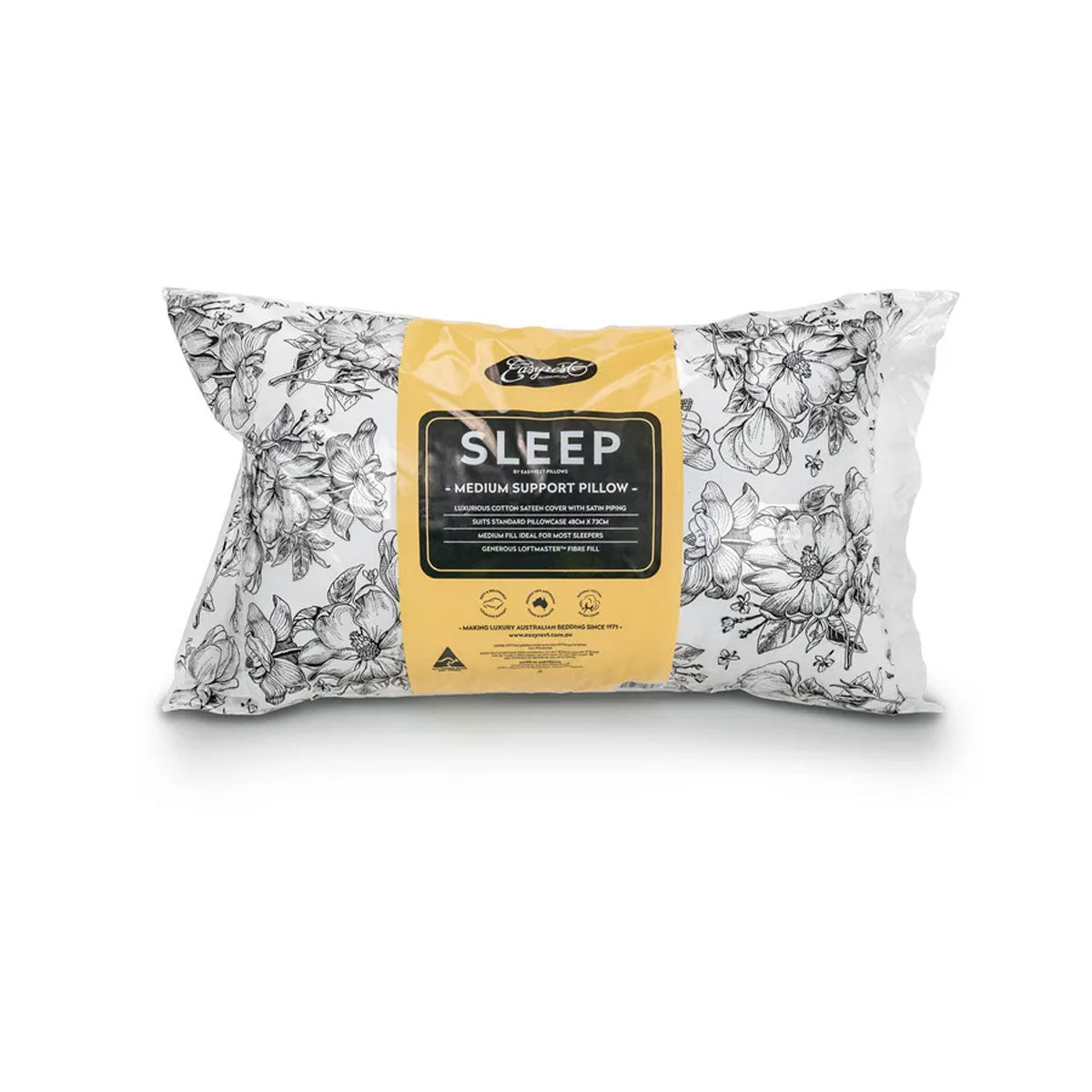Easyrest Sleep Medium Support Standard Pillow 48 x 73 cm Tristar Online