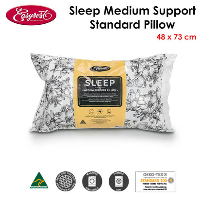 Easyrest Sleep Medium Support Standard Pillow 48 x 73 cm Tristar Online