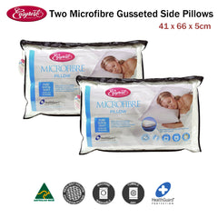 Easyrest Two Microfibre Standard Gusseted Pillows Tristar Online