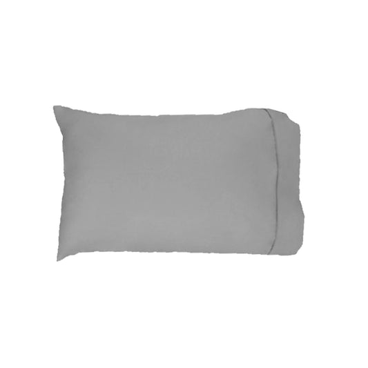 Easyrest 250tc Cotton Standard Pillowcase Pewter Tristar Online