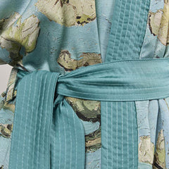 Bedding House Van Gogh Almond Blossom Blue Kimono Bath Robe Large/Extra Large Tristar Online