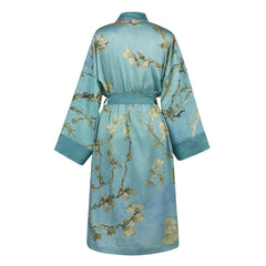 Bedding House Van Gogh Almond Blossom Blue Kimono Bath Robe Large/Extra Large Tristar Online