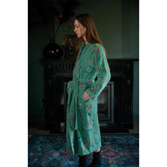 PIP Studio Les Fleurs Cotton Bath Robe Green M Tristar Online