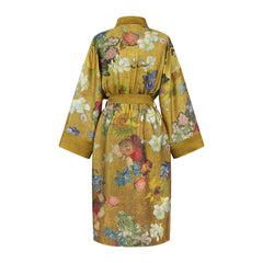 Bedding House Van Gogh Partout des Fleurs Gold Kimono Bath Robe Large/Extra Large Tristar Online