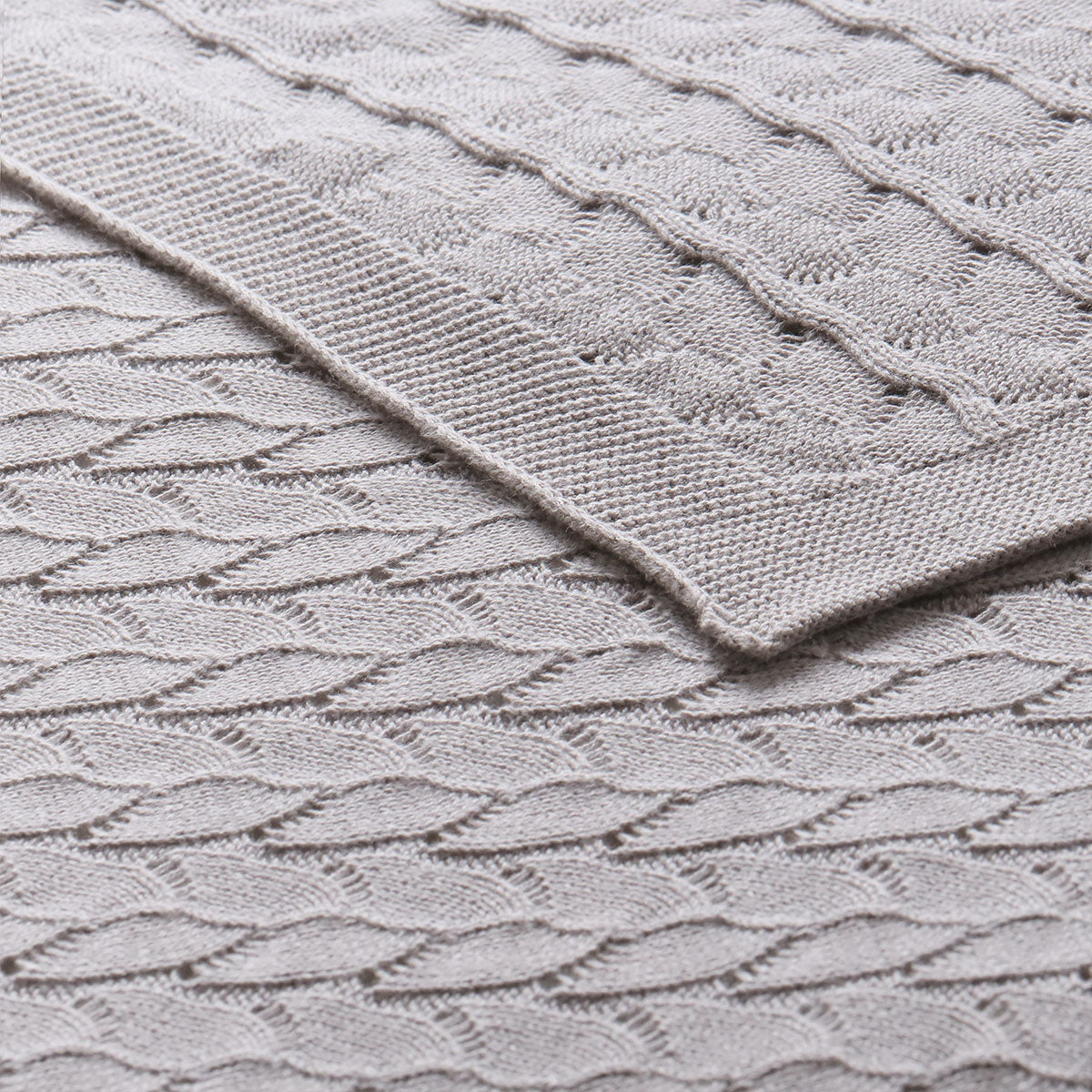 Little Gem Lyla Grey Cotton Baby Blanket 75 x 100 cm Tristar Online