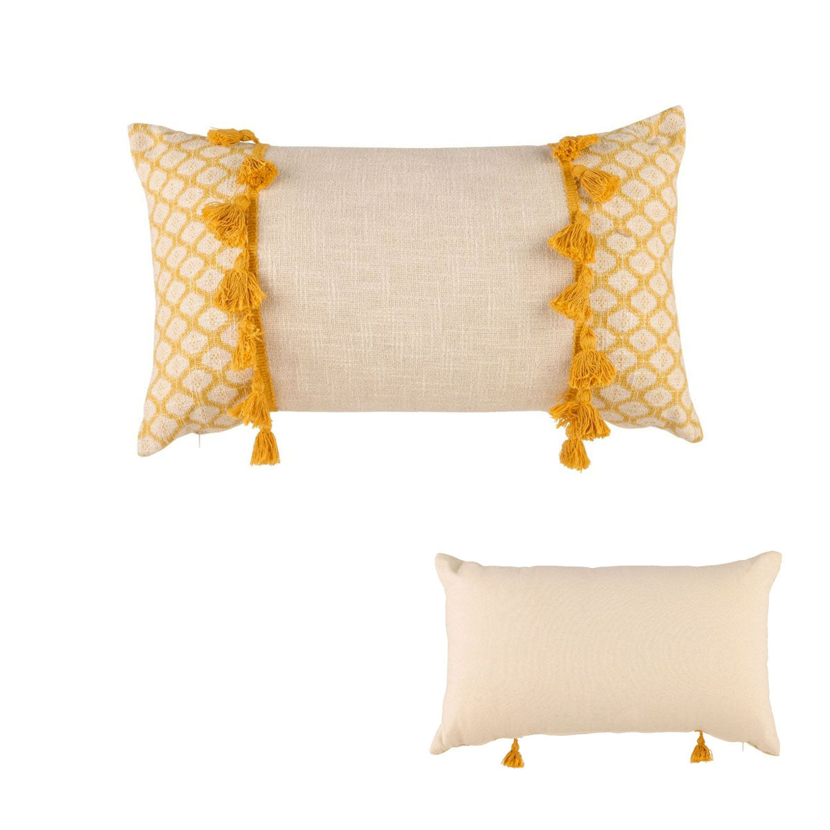 Accessorize Eleni Ochre Rectangular Filled Cushion 30cm x 50cm Tristar Online