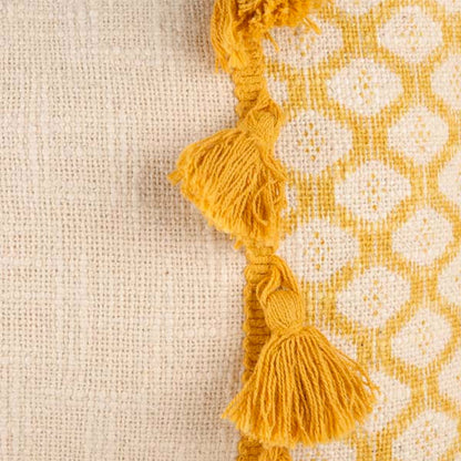Accessorize Eleni Ochre Rectangular Filled Cushion 30cm x 50cm Tristar Online
