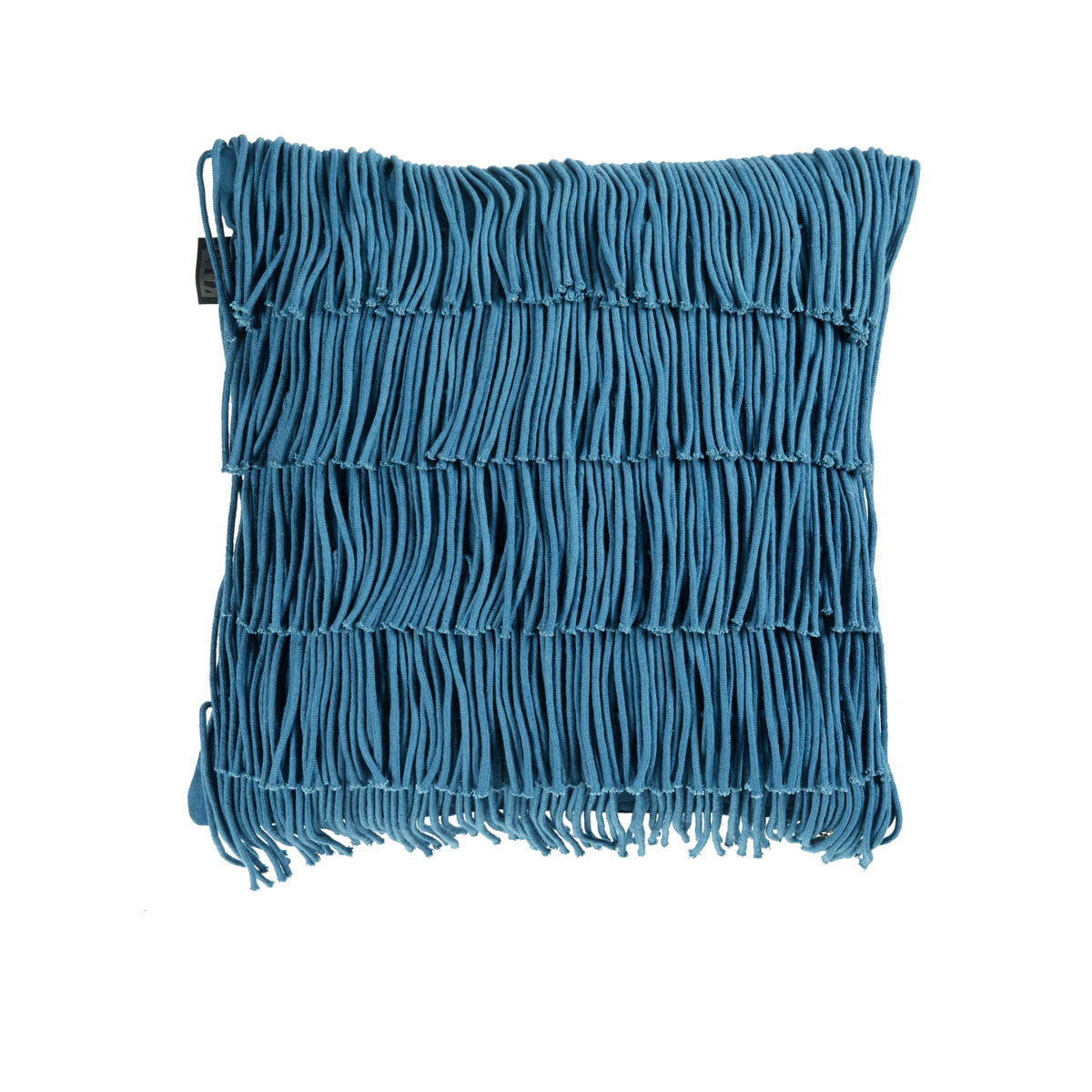 Bedding House Flapper Applique Filled Square Cushion - Blue Tristar Online