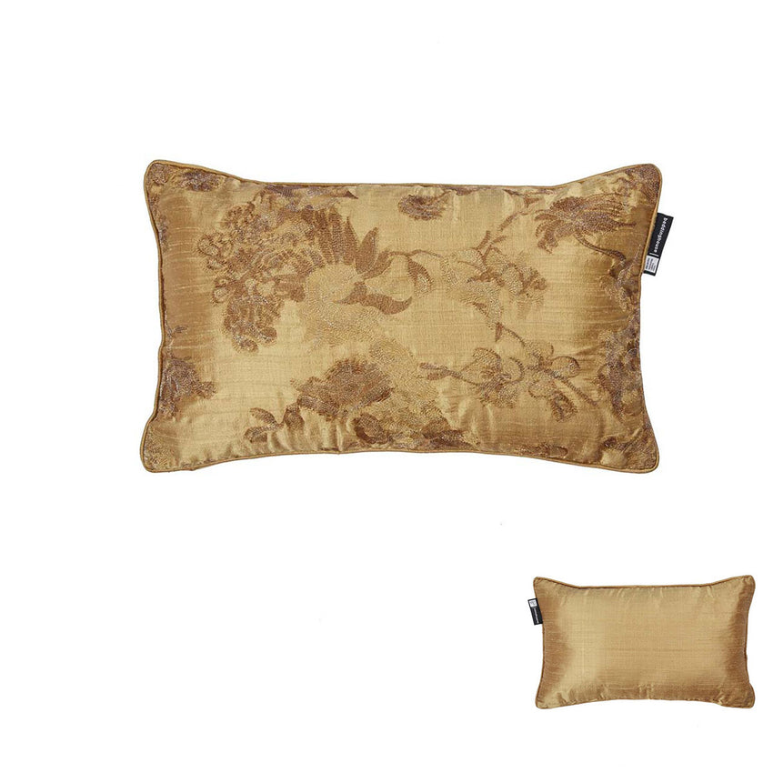 Bedding House Van Gogh Fleur d'Or Embroidered Oblong Filled Cushion 30cm x 50cm Tristar Online