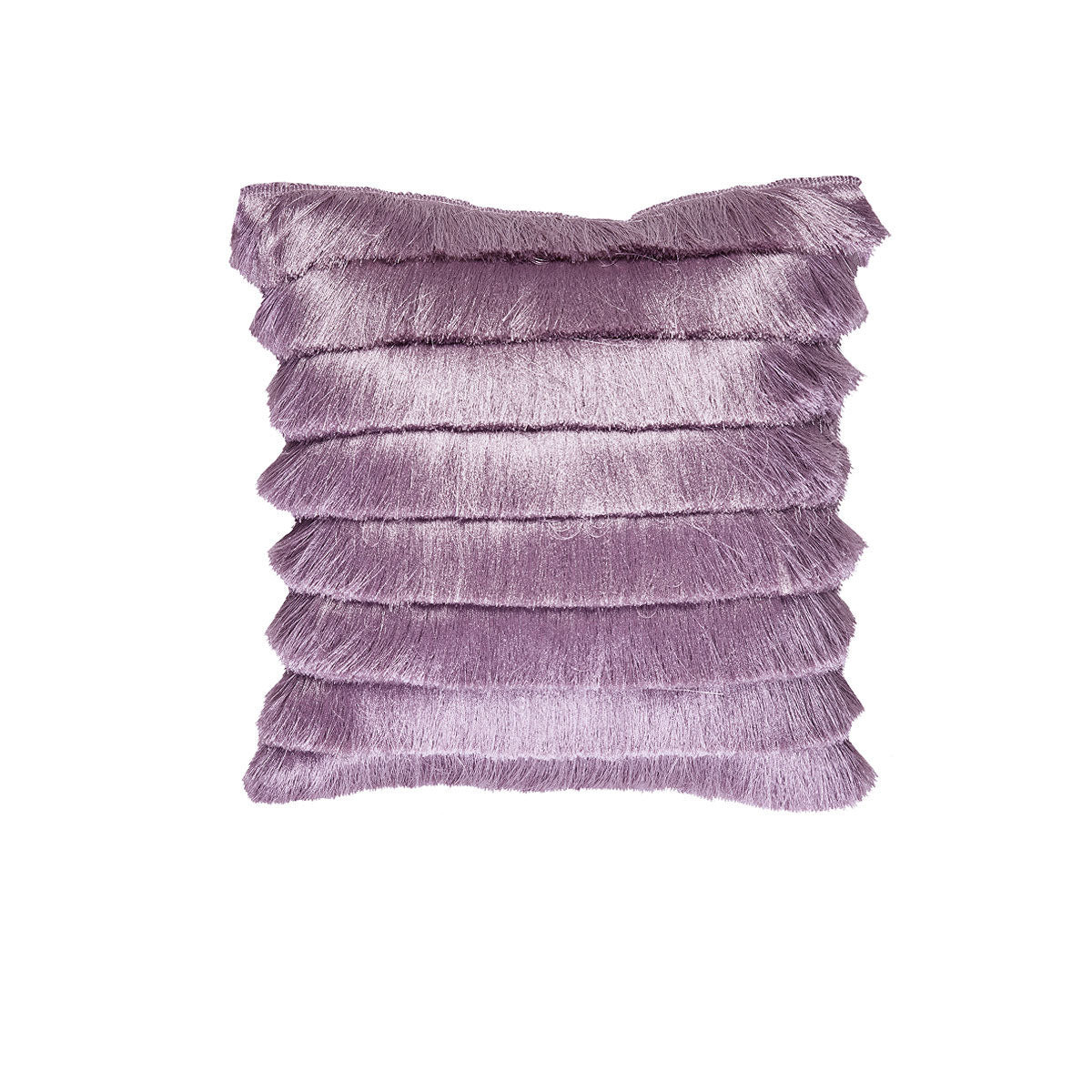 Bedding House Fringy Lilac Luxury Cotton Filled Cushion Tristar Online