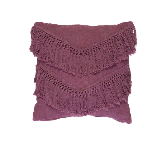 Bedding House Heather Plum (Also known as Red) Luxury Cotton Filled Cushion Tristar Online