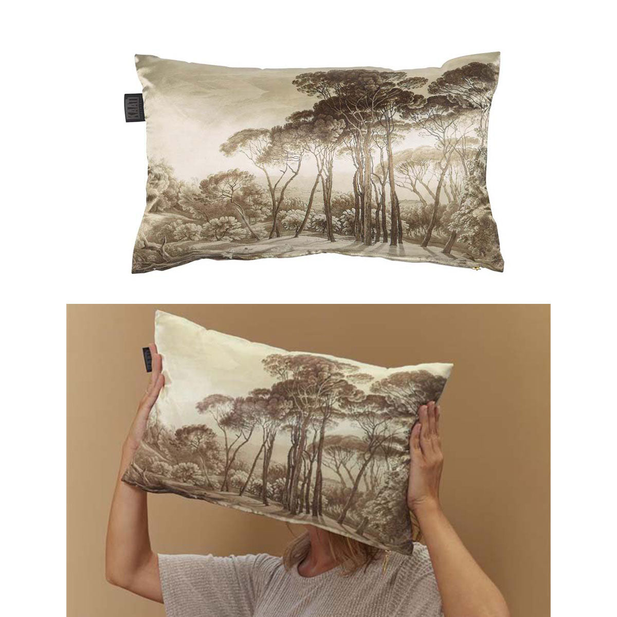 Bedding House Odetta Natural Oblong Filled Cushion 30cm x 50cm Tristar Online