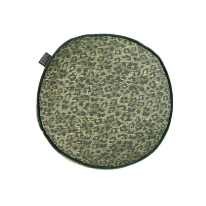 Bedding House Pardus Luxury Cotton Round Filled Cushion - Green Tristar Online
