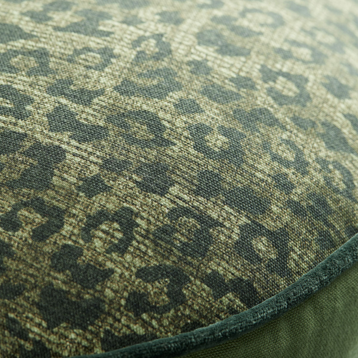 Bedding House Pardus Luxury Cotton Round Filled Cushion - Green Tristar Online