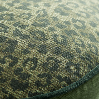 Bedding House Pardus Luxury Cotton Round Filled Cushion - Green Tristar Online