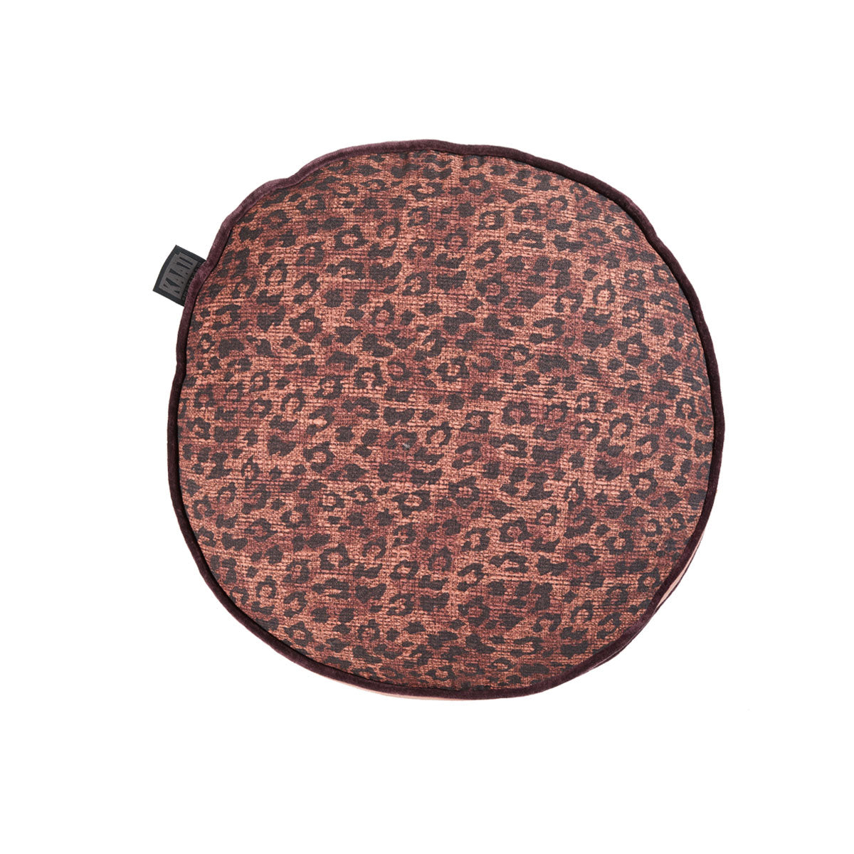 Bedding House Pardus Luxury Cotton Round Filled Cushion - Red Tristar Online