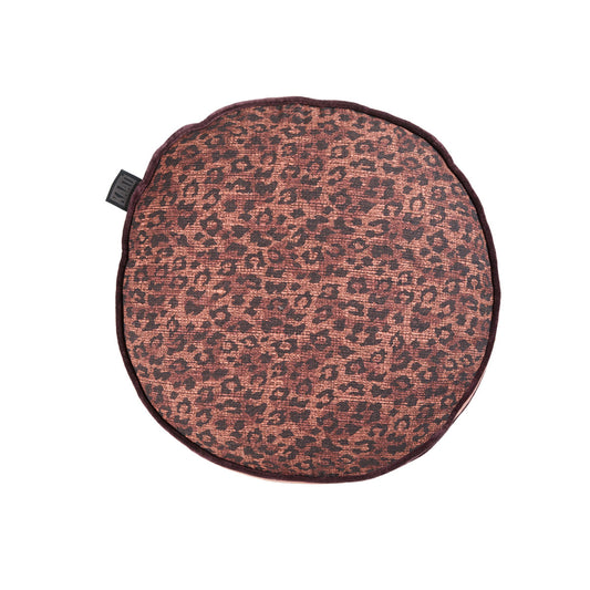 Bedding House Pardus Luxury Cotton Round Filled Cushion - Red Tristar Online