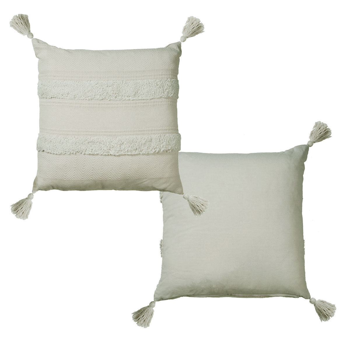 Accessorize Indra Cotton Cushion Cover Grey Tristar Online