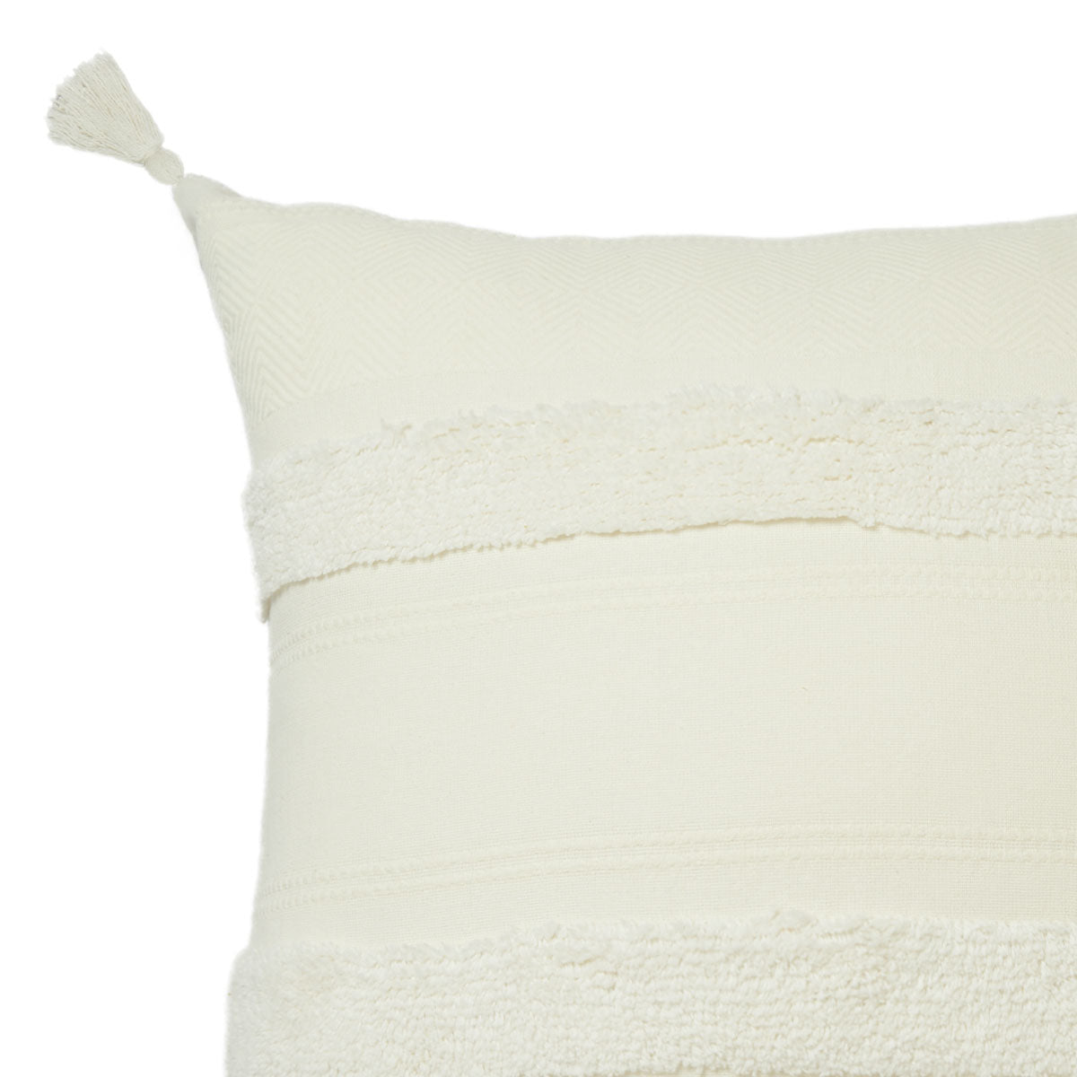 Accessorize Indra Cotton Cushion Cover Off White Tristar Online