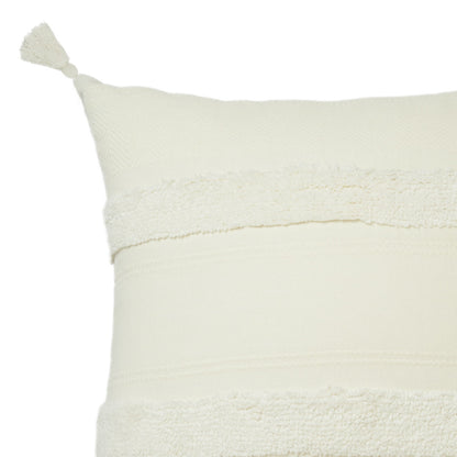 Accessorize Indra Cotton Cushion Cover Off White Tristar Online
