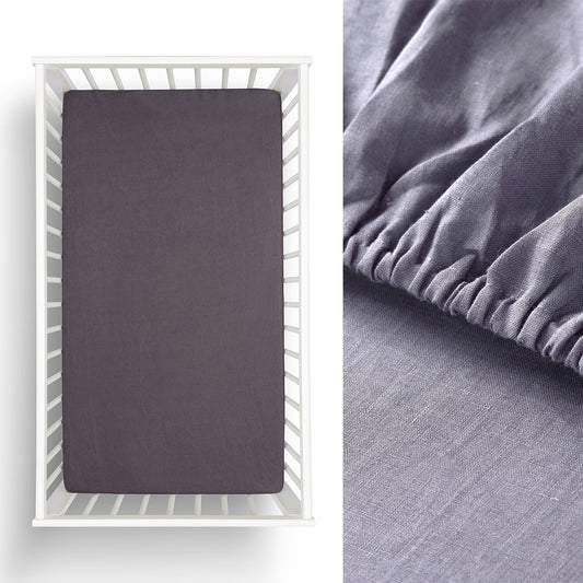 Little Gem 1 Pc Grisaille Hemp Cot Fitted Sheet Tristar Online