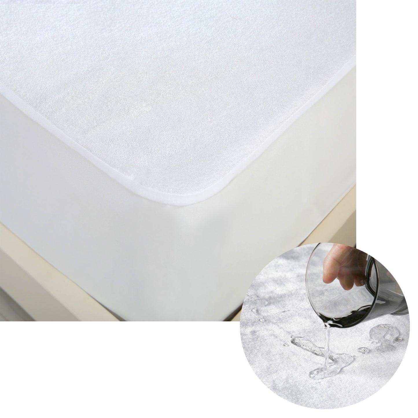 Accessorize Cotton Top Waterproof Mattress Protector King Tristar Online