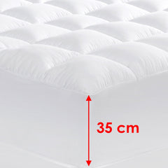 Cloudland 1000GSM Memory Resistant Microball Fill Mattress Topper King Single Tristar Online