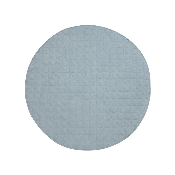 Little Gem Round Linen Cotton Baby Play Mat Capri 130cm Diameter Tristar Online