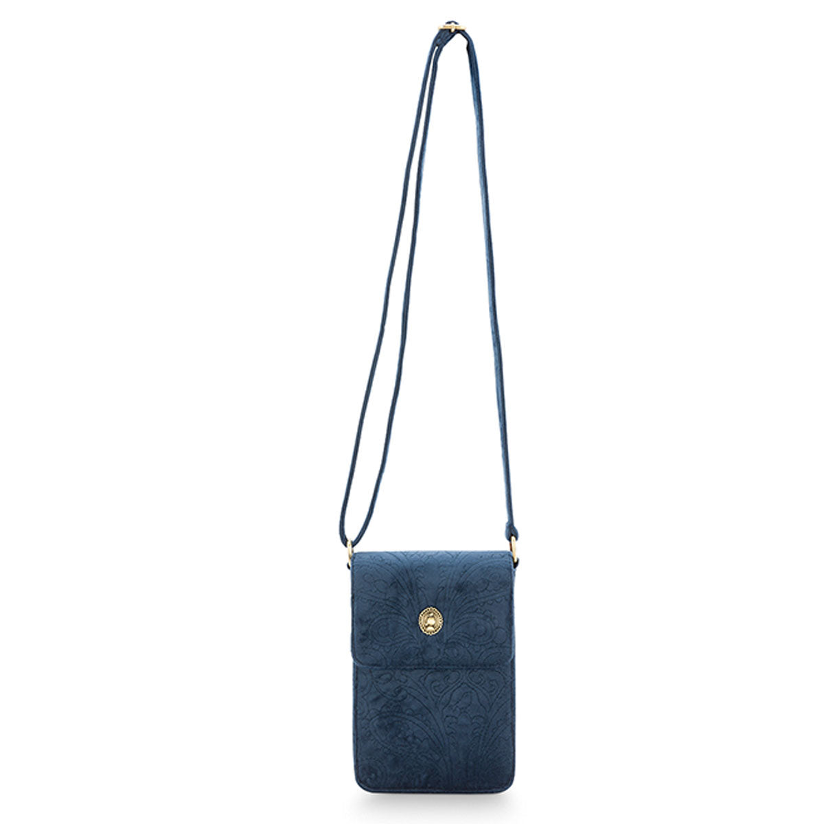 PIP Studio Velvet Quilted Dark Blue Phone Bag Tristar Online